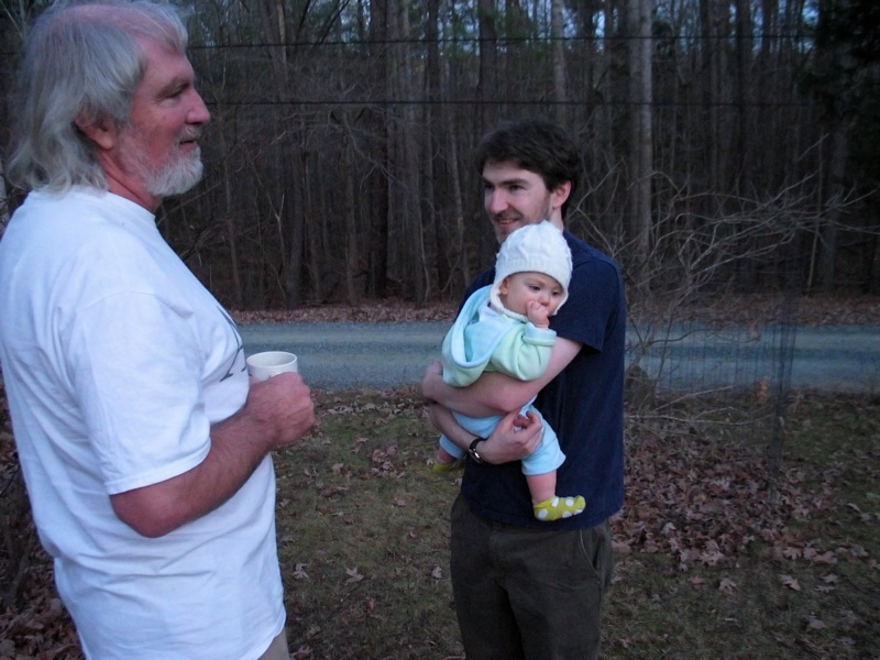 Rachel, Ike And Henry Outside - 2