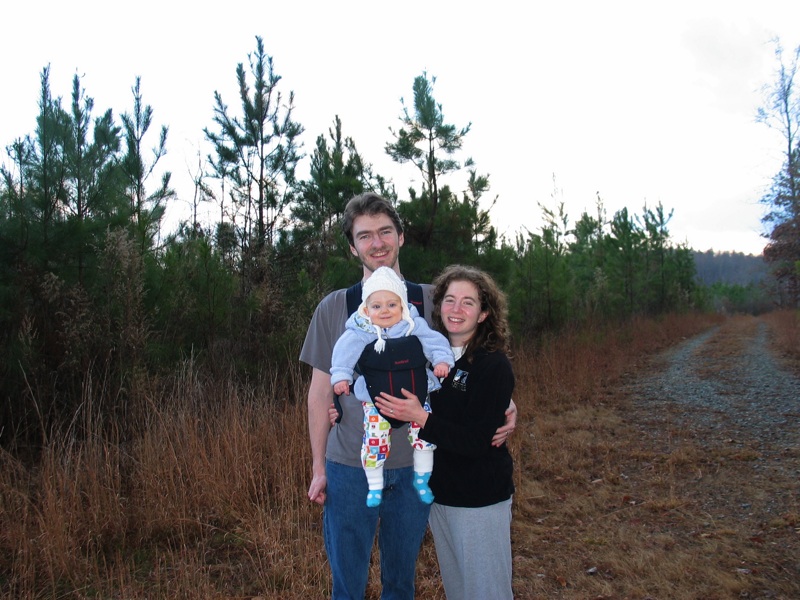 Ike, Liz And Rachel On The Hike- 2