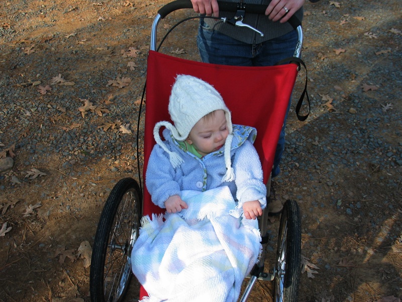 Rachel In Her Stroller - 2