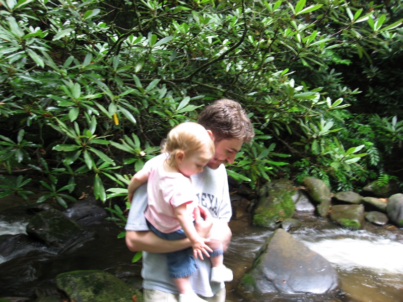 Ike And Rachel Outside The Cabin