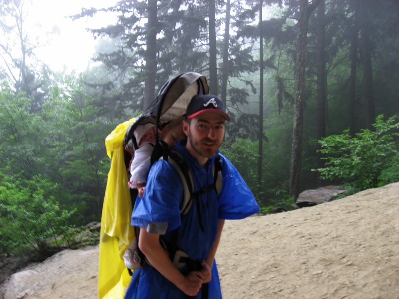 Ike With Rachel At Alum Cave Bluffs