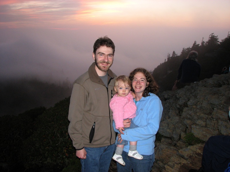 Ike, Rachel And Liz At Sunset