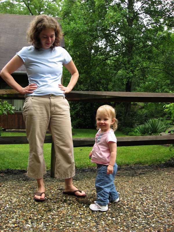 Liz And Rachel On Wesley Drive