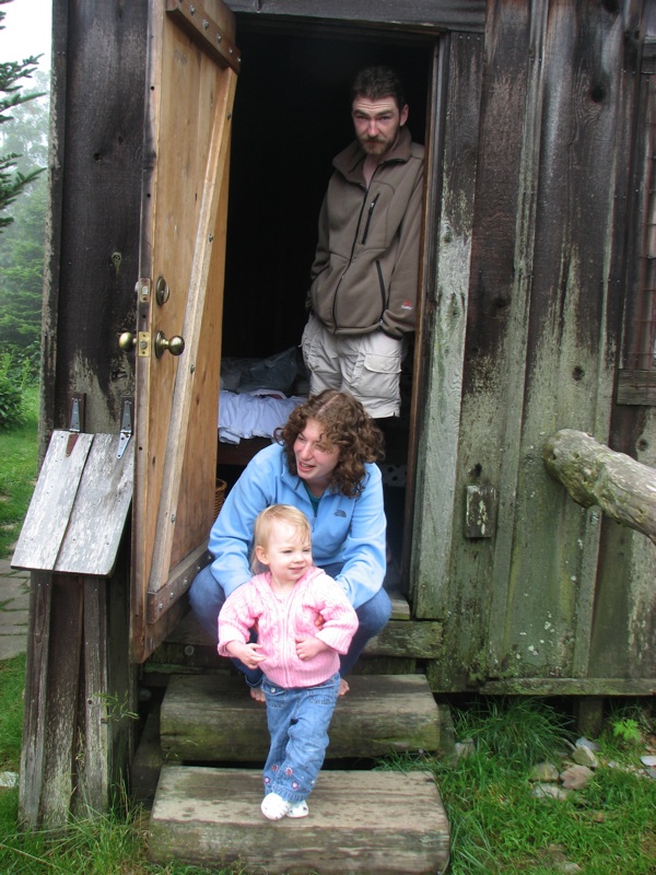 Rachel, Ike And Liz At Their Cabin - 3