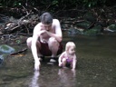 thumbnail of "Ike And Rachel Play In The Creek - 1"