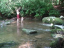 thumbnail of "Ike And Rachel Play In The Creek - 14"