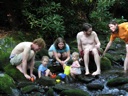 thumbnail of "Rachel And Logan Playing In The Creek - 1"