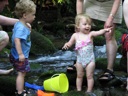 thumbnail of "Rachel And Logan Playing In The Creek - 5"