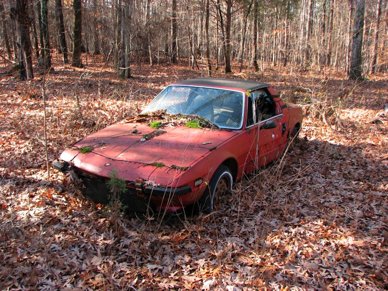 An Old Abandoned Car