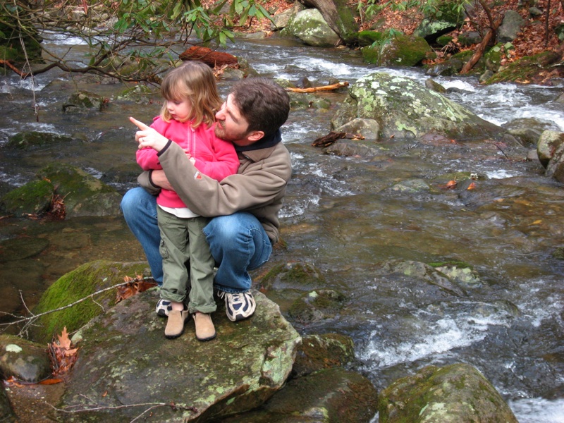 Ike & Rachel At The Creek - 1