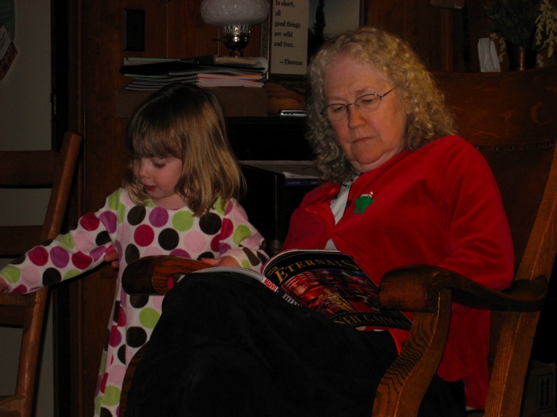 Joan Reads With Rachel