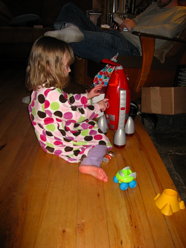 Rachel Plays With Her Rocket - 1