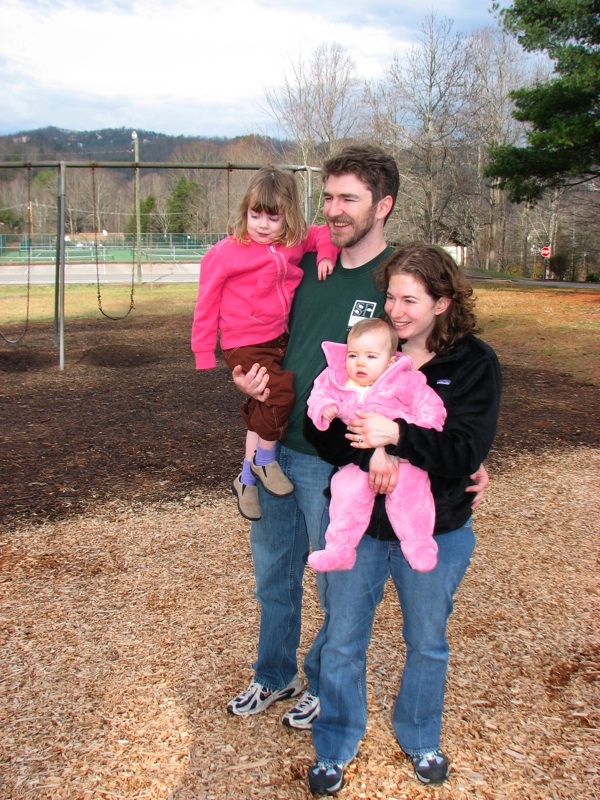 Walkers At The Playground