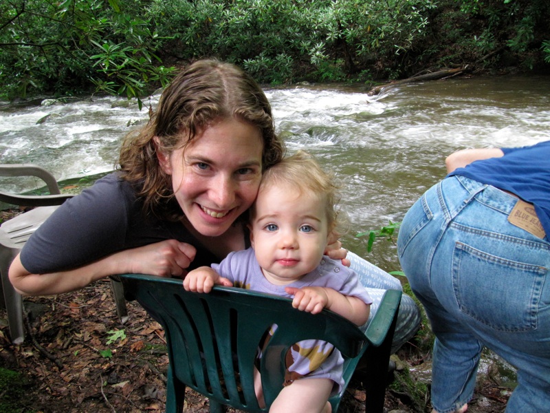 Liz & Isabel By The Creek - 2