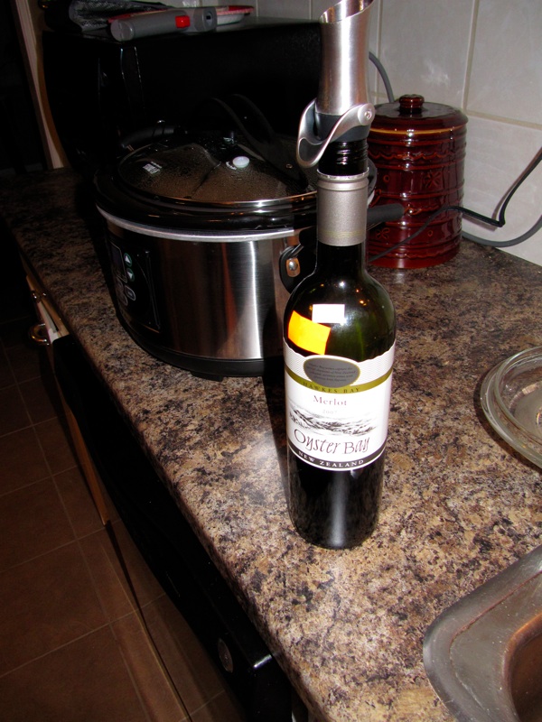 Crock Pot & Wine