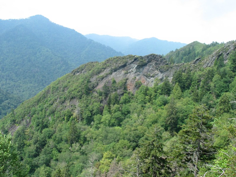 View From Alum Cave Trail - 8