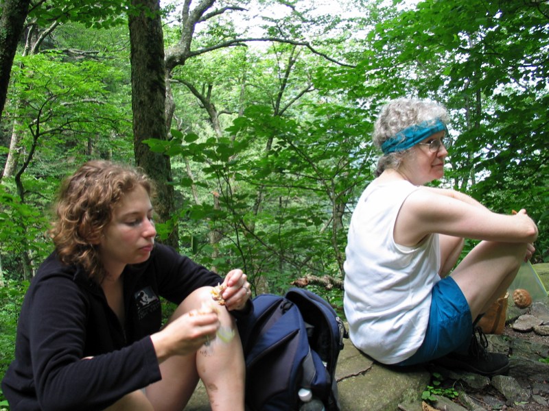 Lunch- Liz and Joan