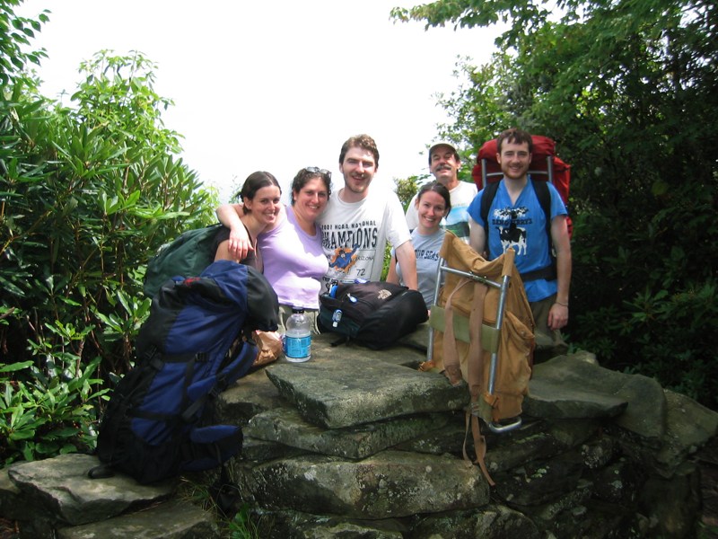 Group Shot at the Stone Table