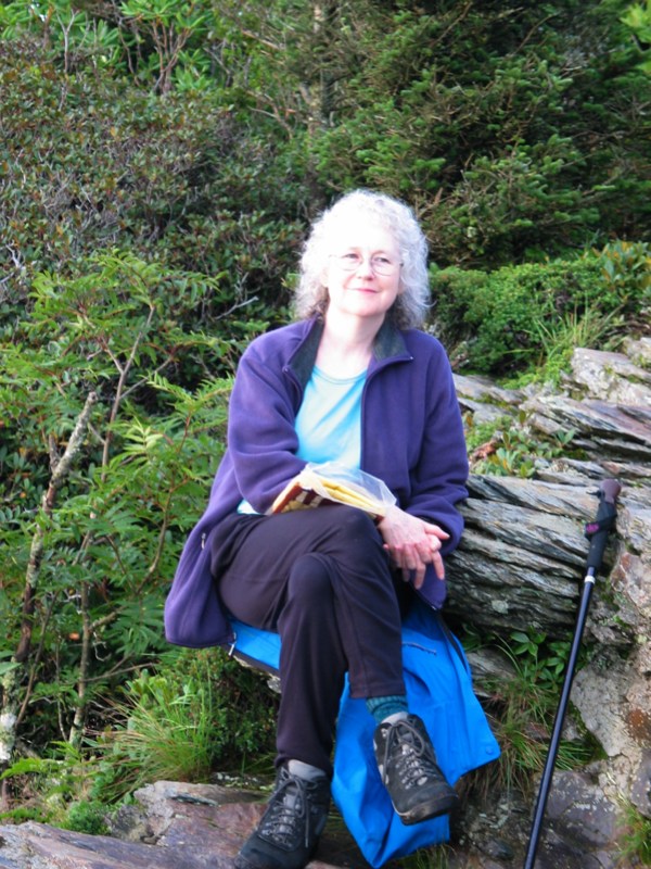 Joan On Cliff Top