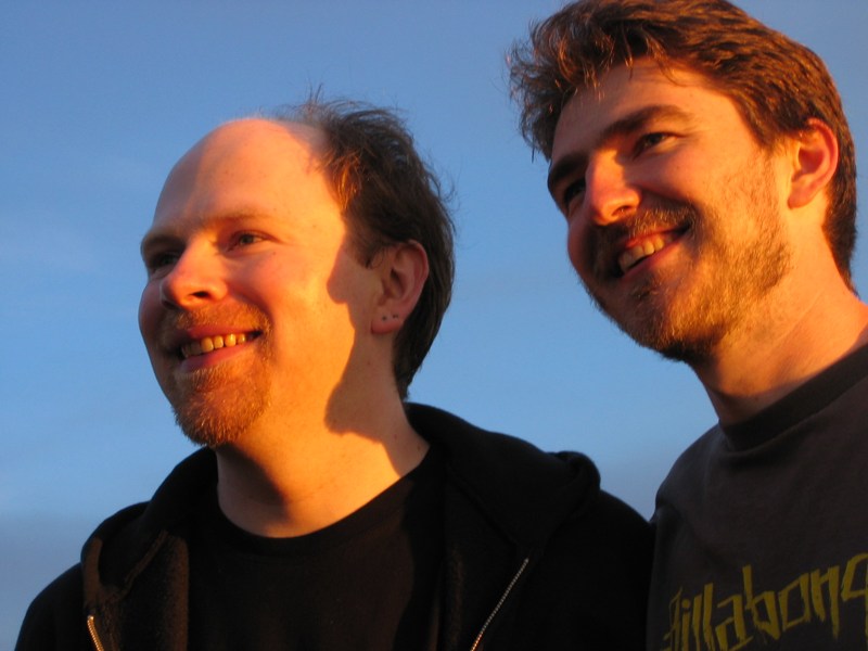 The Walker Boys On Cliff Top