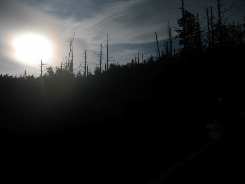 Moon Over Mount LeConte
