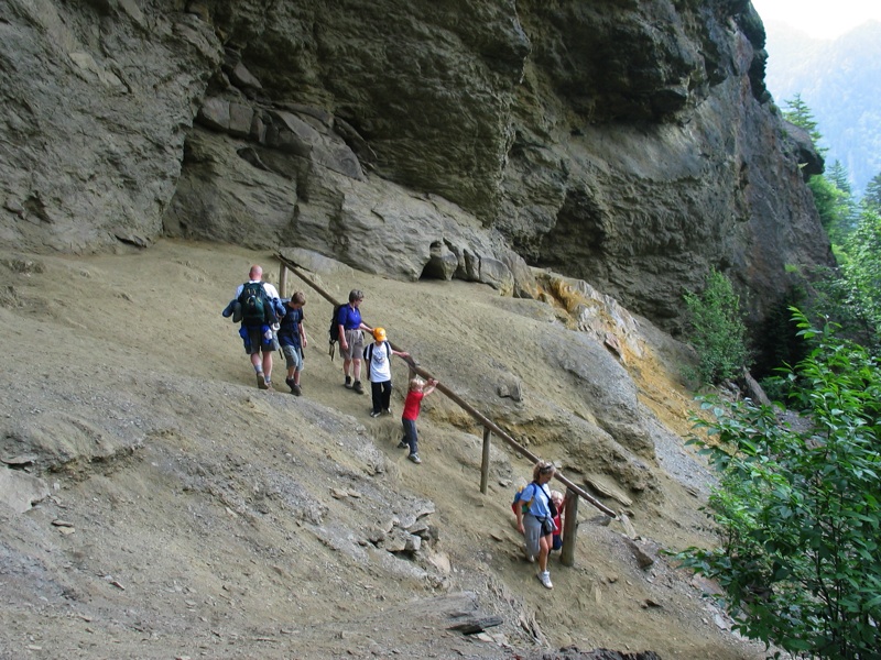 Alum Cave Bluffs - New Railing