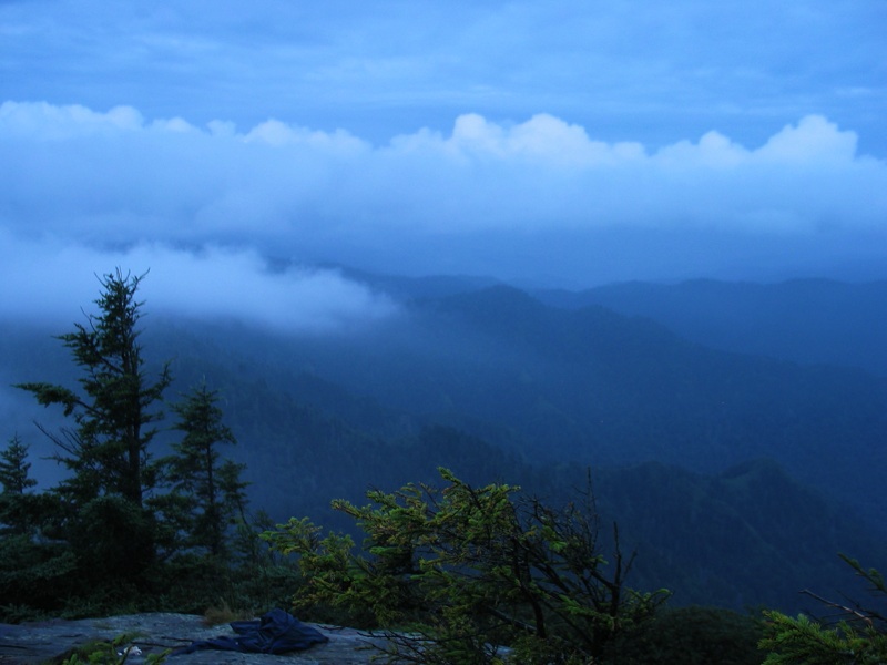 Clouds Off Myrtle Point - 1