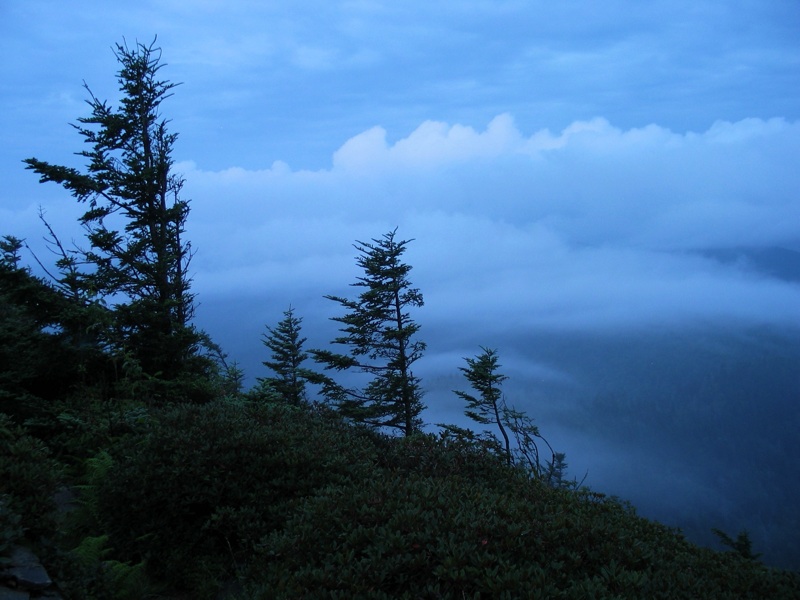 Clouds Off Myrtle Point - 2