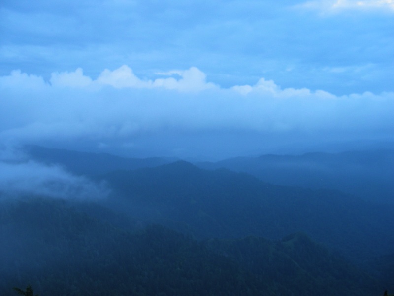 Clouds Off Myrtle Point - 3