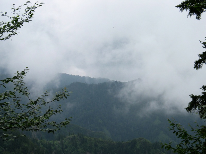 Clouds Off The Trail