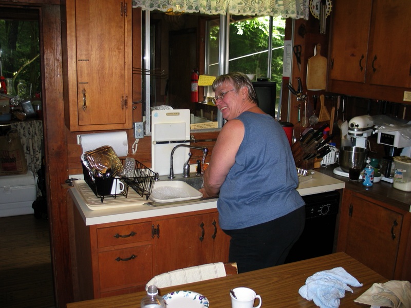 Emily Works At The Cabin