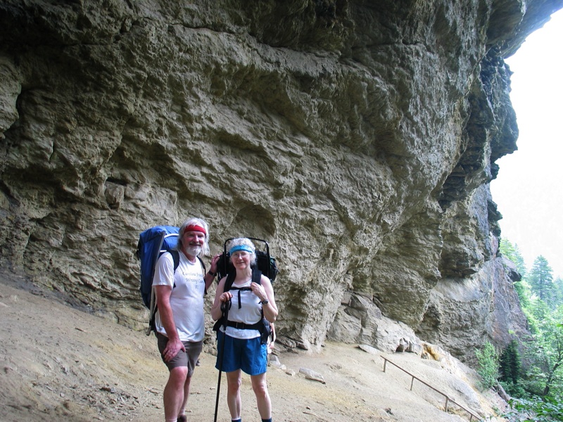 Henry And Joan At Alum Cave Bluffs