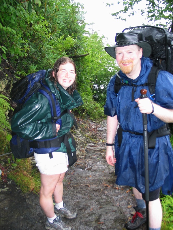 Liz And Aaron On The Trail