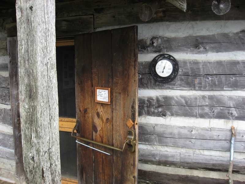 Office Door And Thermometer