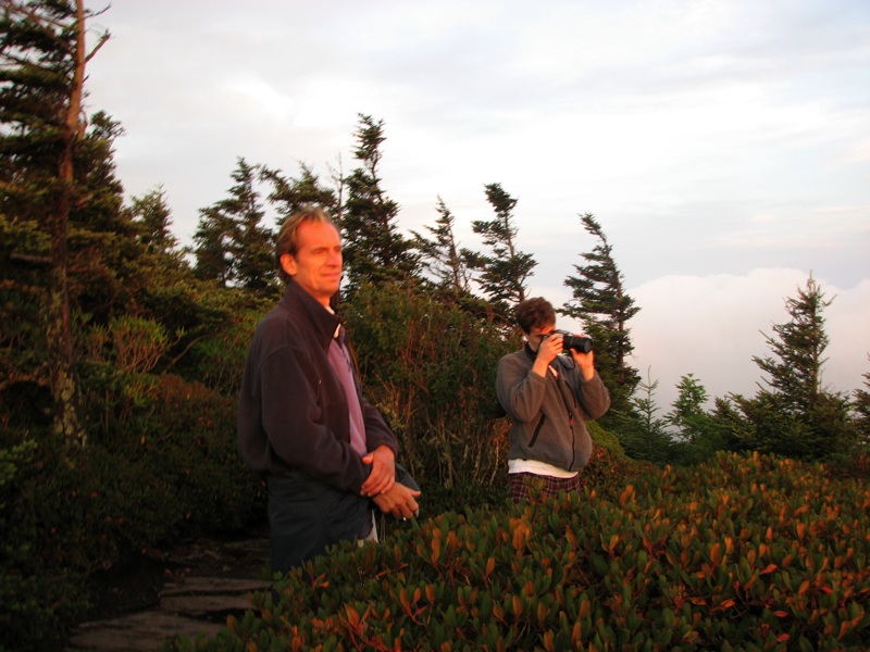 Steve And John Enjoy The Sunset