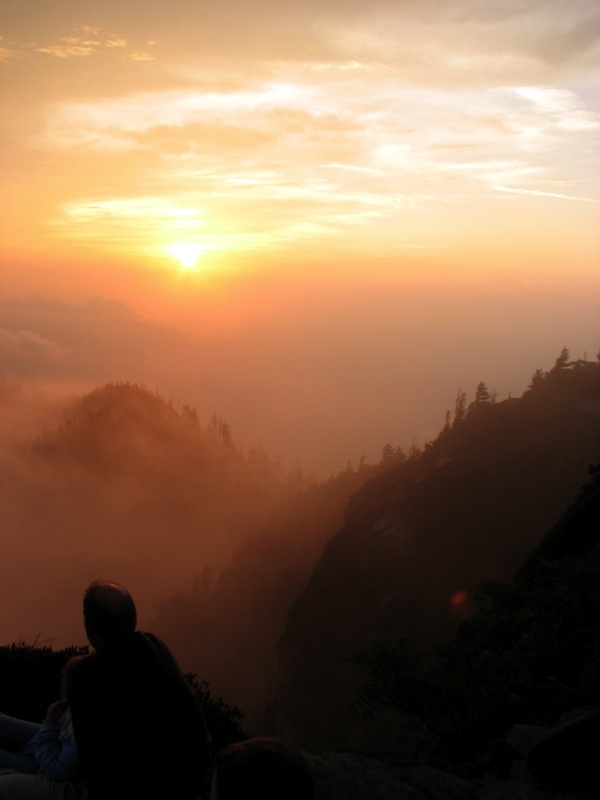 Sunset From Cliff Top - 2