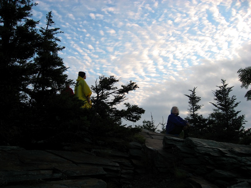 Joan & Clouds At Myrtle Point