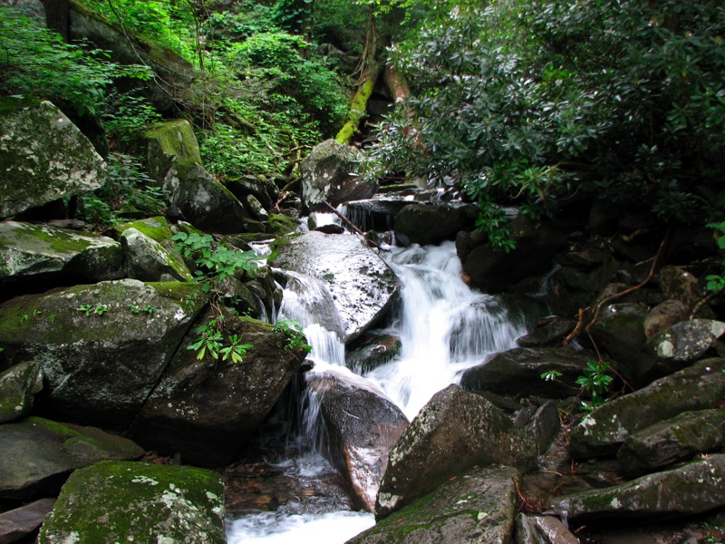 Stream Below Rainbow Falls - 1