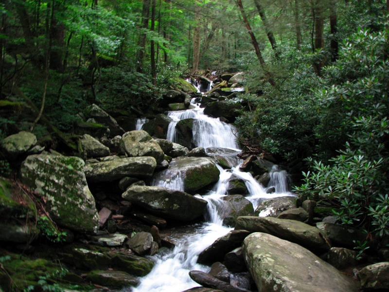 Stream Below Rainbow Falls - 2