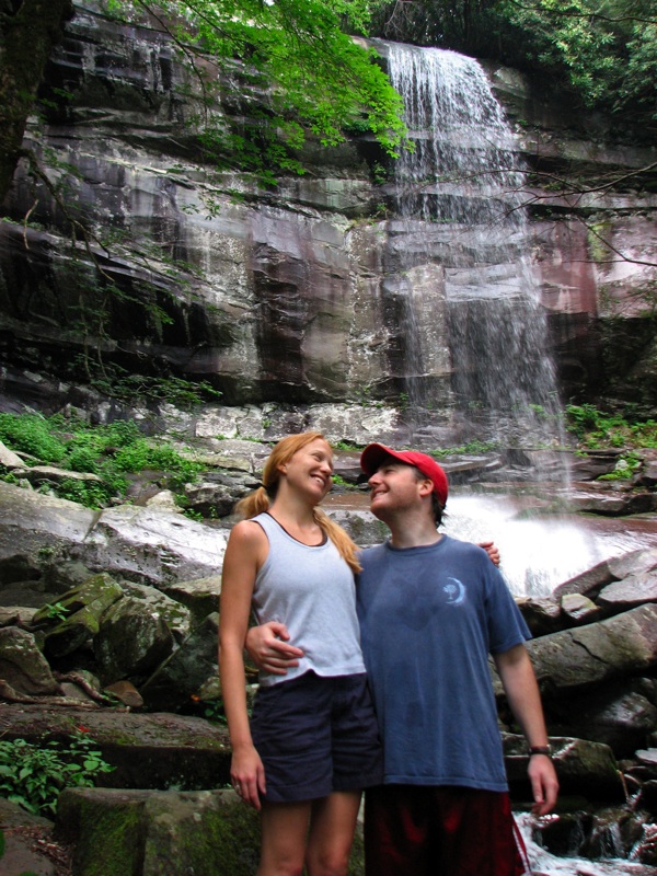 Jonathan & Carol At Rainbow Falls