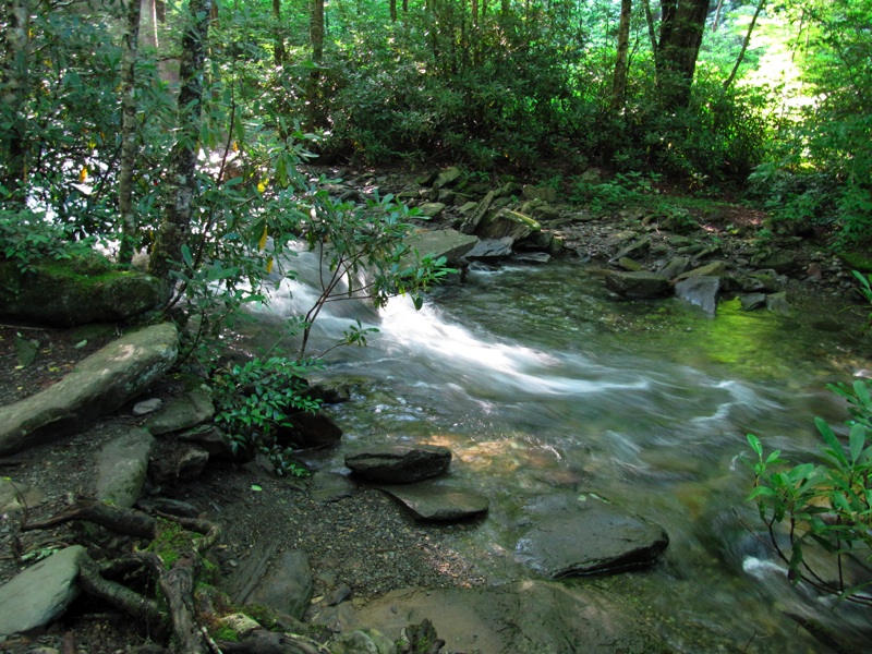 Creek Along The Alum Cave Bluffs Trail - 02