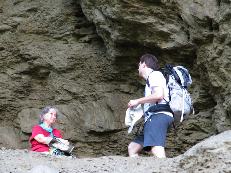 Dickinsons At Alum Cave Bluffs