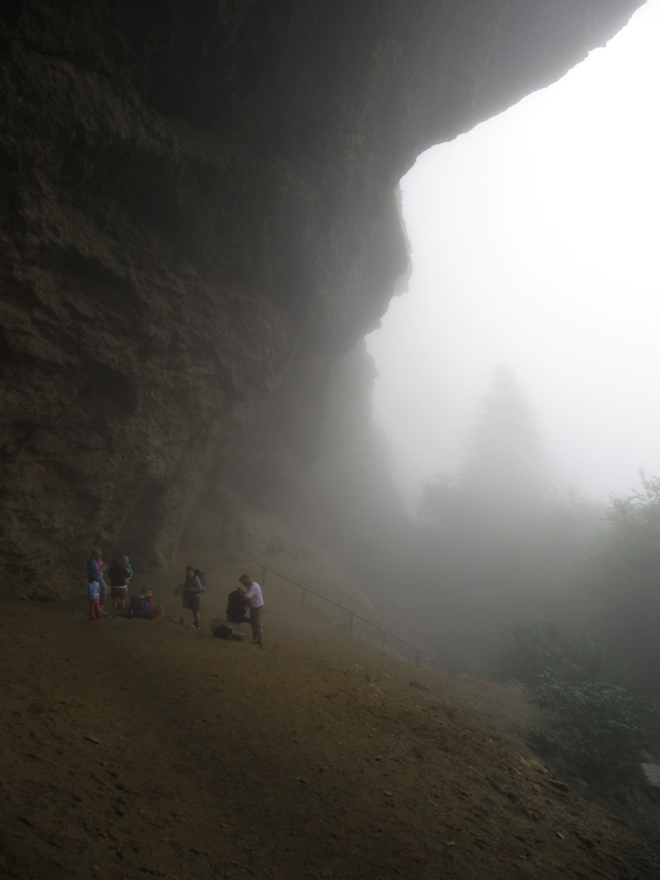 Family At Misty Alum Cave Bluffs - 1