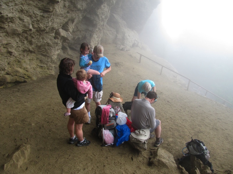 Family At Misty Alum Cave Bluffs - 2