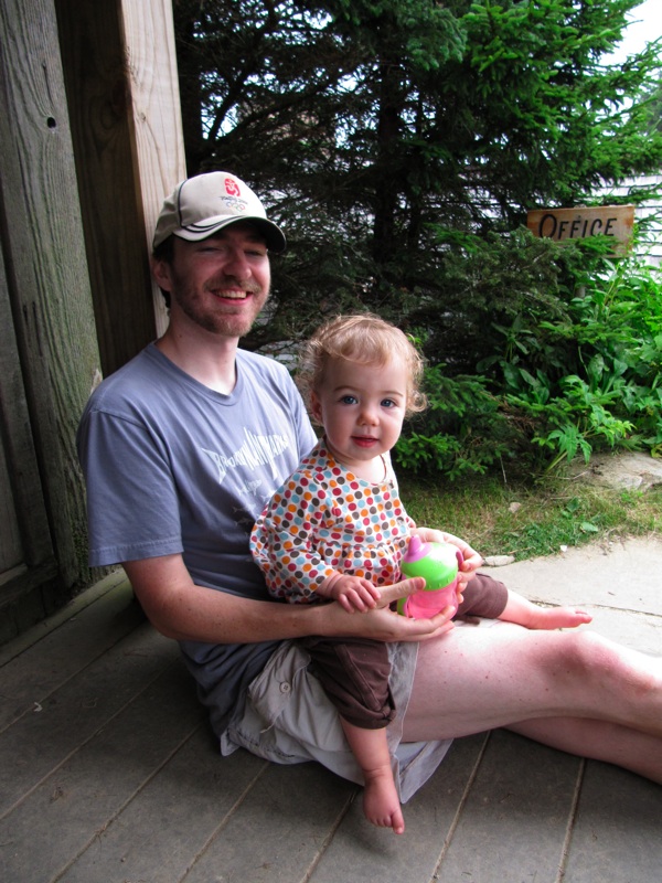 Ike & Isabel On A Porch