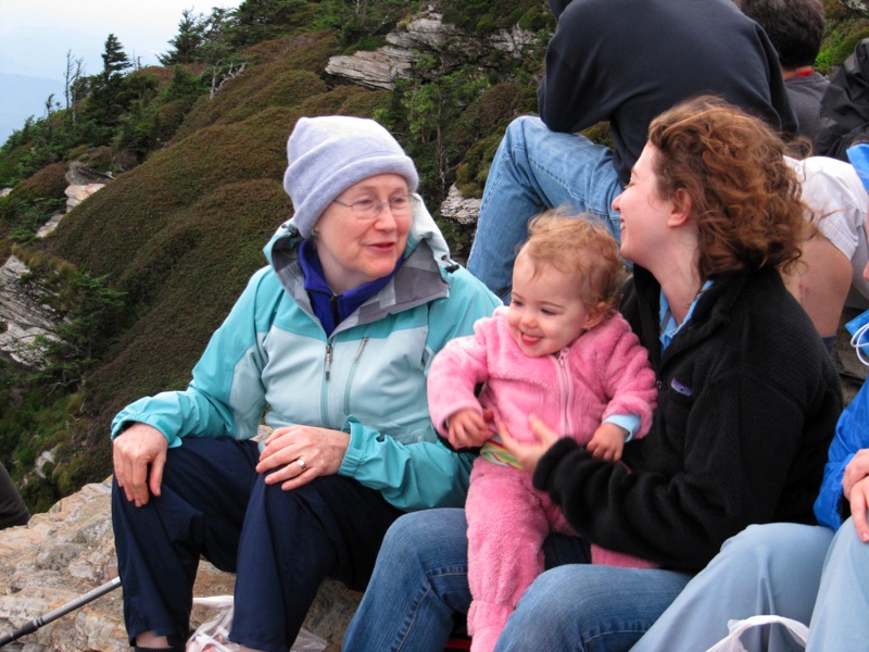 Joan, Isabel & Liz At Cliff Top