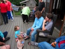 thumbnail of "Rachel, Isabel & Family Outside Dining Hall - 2"