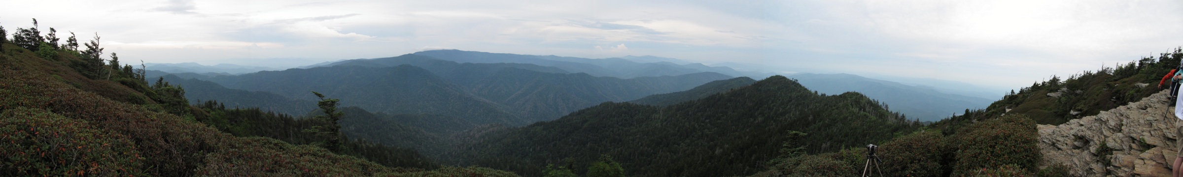 View From Cliff Top - Wider