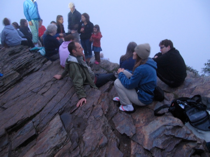 Group At Cliff Top - 3