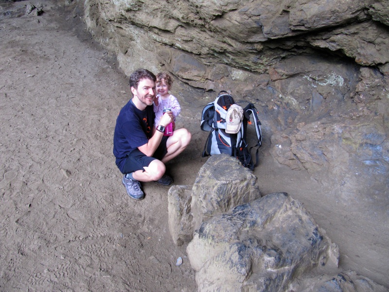 Ike & Izzy At Alum Cave Bluffs